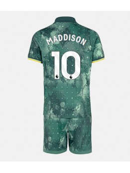 Billige Tottenham Hotspur James Maddison #10 Tredjedraktsett Barn 2024-25 Kortermet (+ Korte bukser)